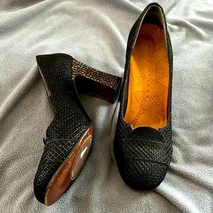 Chie Mihara Black Heels